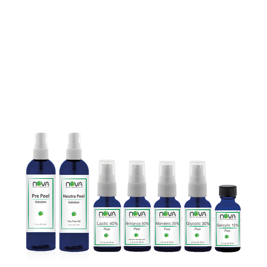 Professional Peeling Kit with Neutralizer & PrePeel - Nova Skin Medidermik