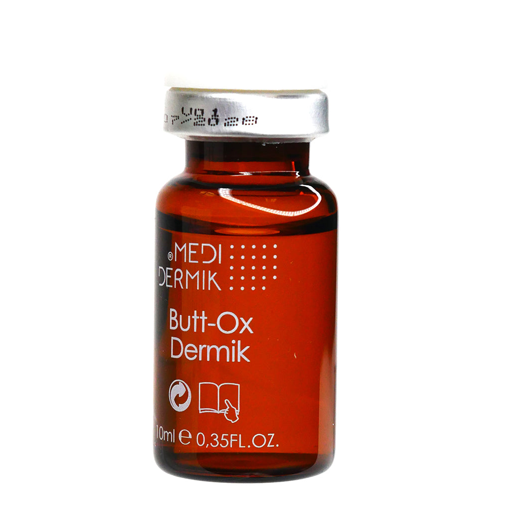 Medidermik Butt-Ox Dermik bottle on a white background