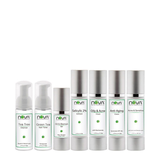 Acne Retail Kit - 7 Products - Nova Skin Medidermik