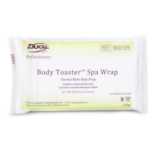 Body Toaster Spa Wrap packaging on a white background