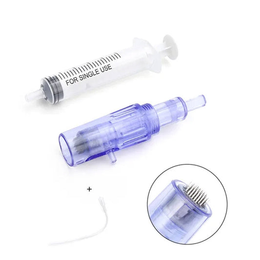 Combo-MicroNeedle Cartridge + Syringes (36 prong) 10 pack