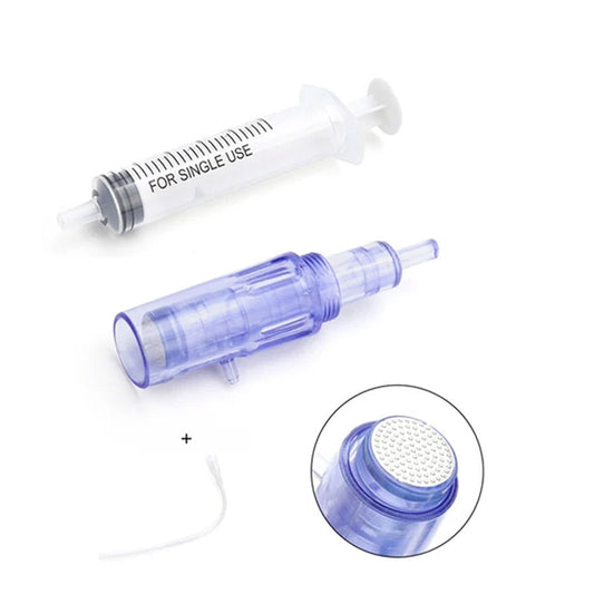 Combo-MicroNeedle Cartridge + Syringes (Nano) 10 pack