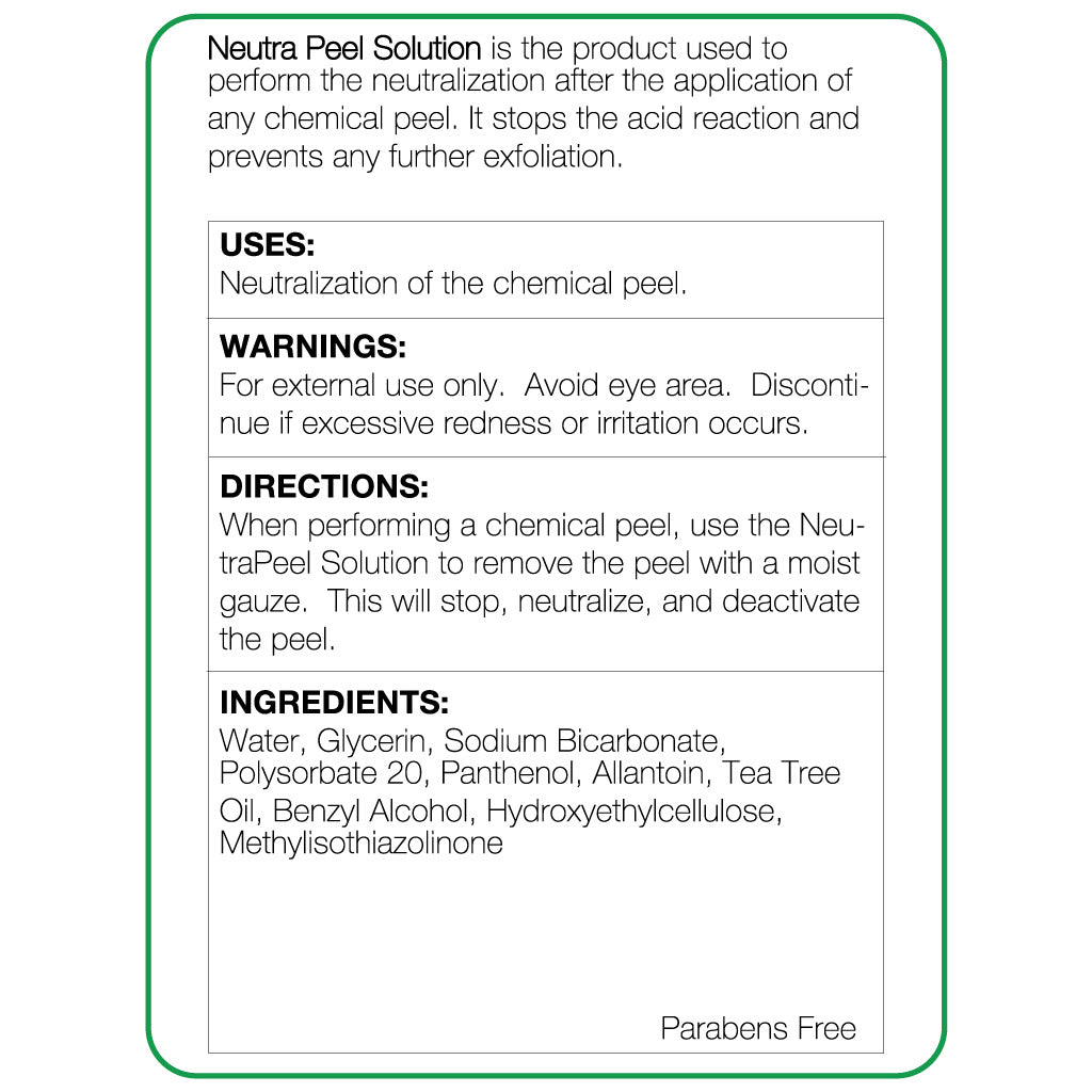 Neutra-Peel 4oz - Nova Skin Medidermik