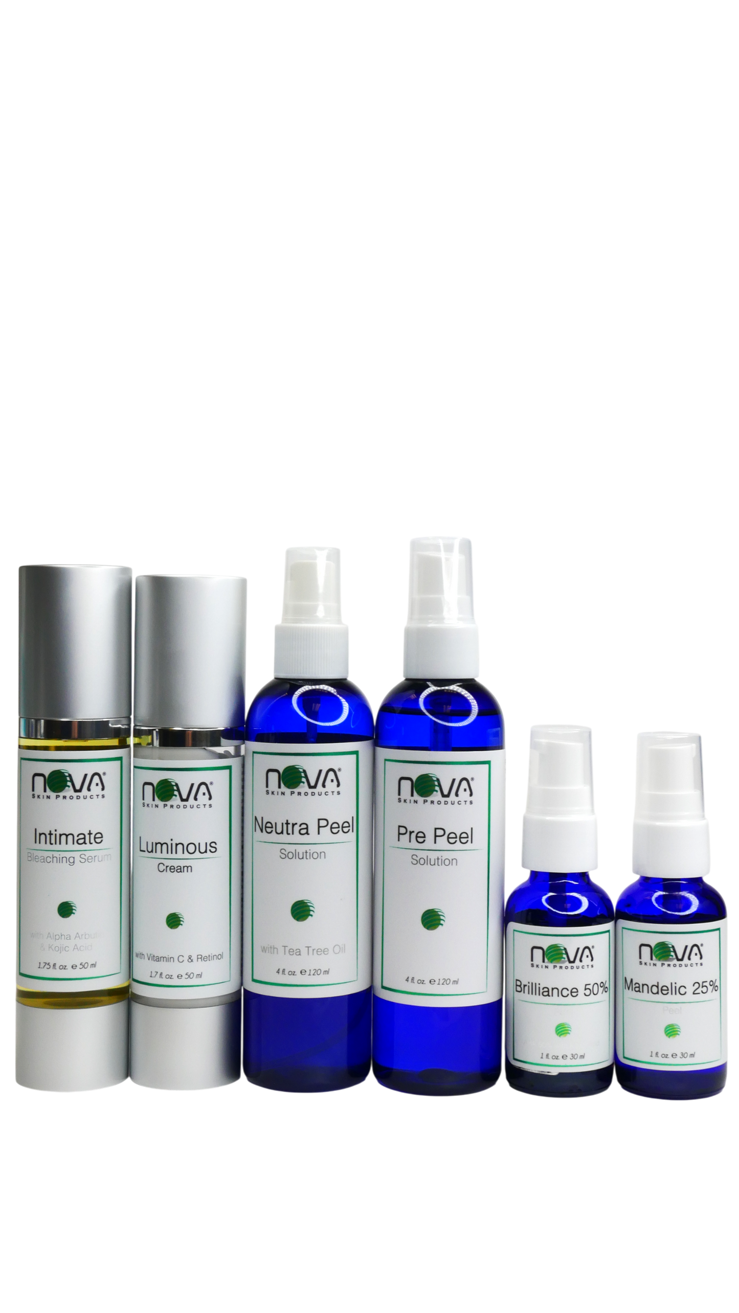 Intimate Bleaching Back Bar kit 6 products