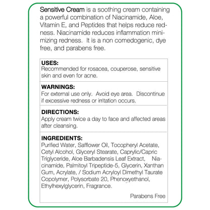 Sensitive Cream - Nova Skin Medidermik