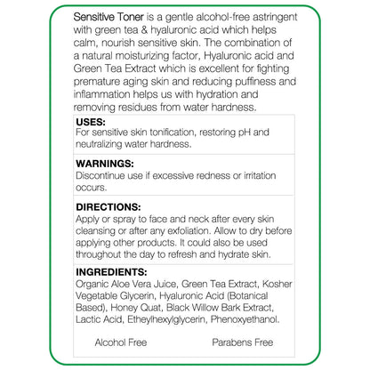 Sensitive Toner 1.7oz - Nova Skin Medidermik