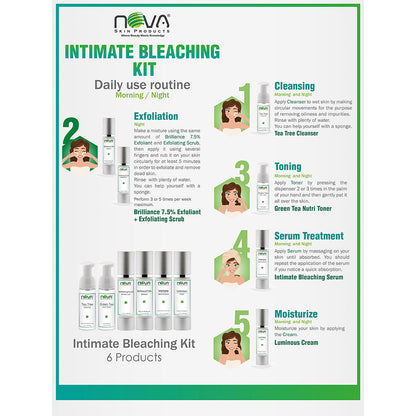 Intimate Bleaching Retail Kit (6 Products)