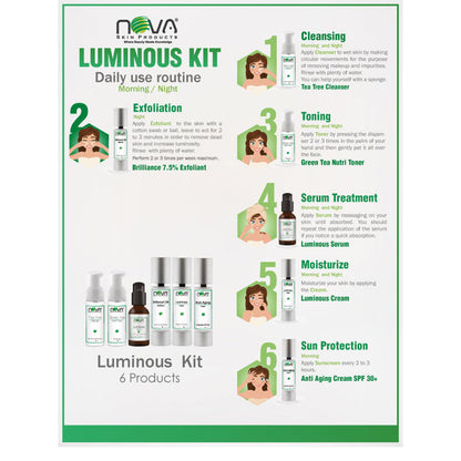 Kit de venta minorista luminoso - 6 productos