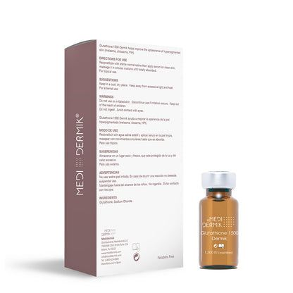 Glutathione 1500 Dermik  Lyophilized