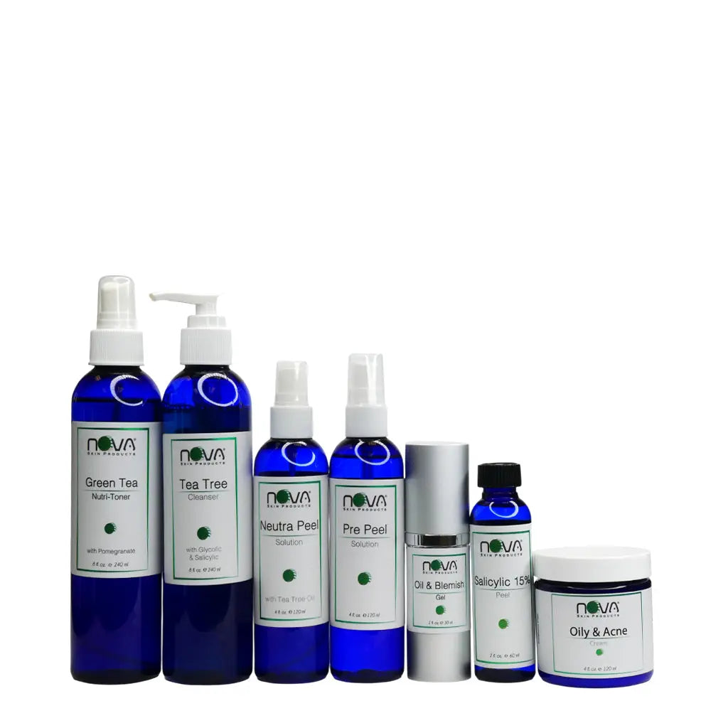 Oily & Acne Back Bar Kit 7 products